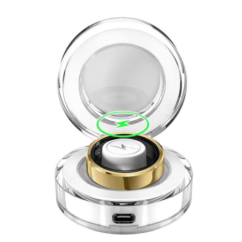 Smart Health Ring for Women Men Fitness Tracker with Heart Rate, Sleep Monitoring, Step Counting, IP68 Waterproof for Iphone and Android, No Subscription Fee