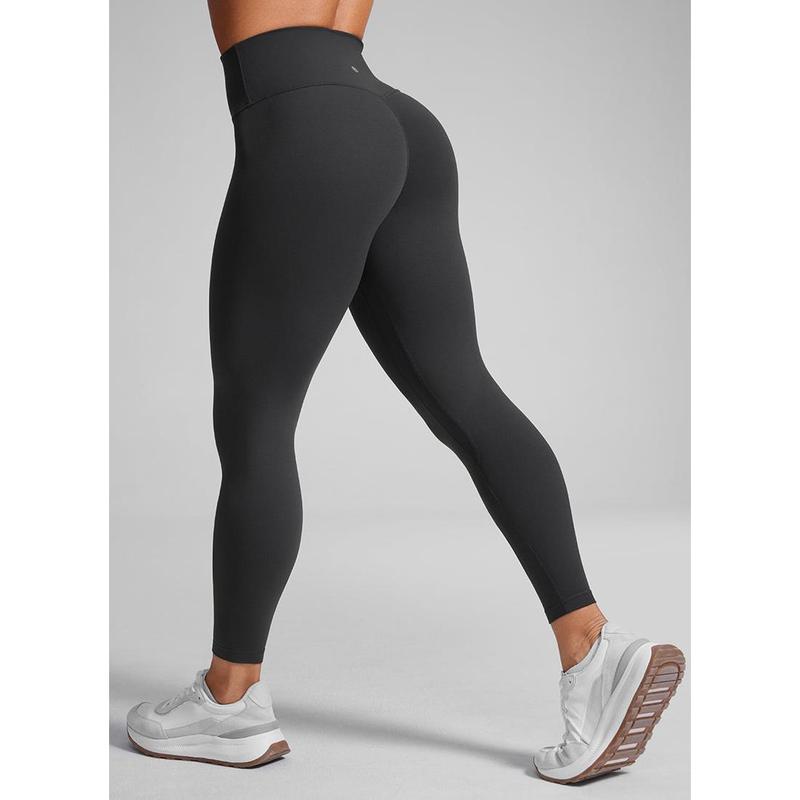 CRZ YOGA Secretsculpt Womens Butterlift Scrunch Butt Workout Leggings 25" - No Front Seam High Waisted Yoga Pants Booty