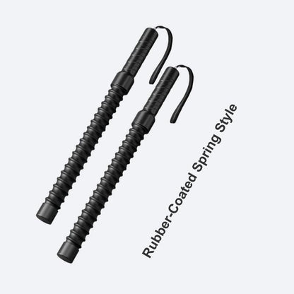 New Upgraded Ropeless Battle Rope Home Gym Equipment with Integrated Non-Slip Handles Rubber-Coated Springs for Unisex Indoor Outdoor Training HIIT Workouts Low-Impact Cardio Training